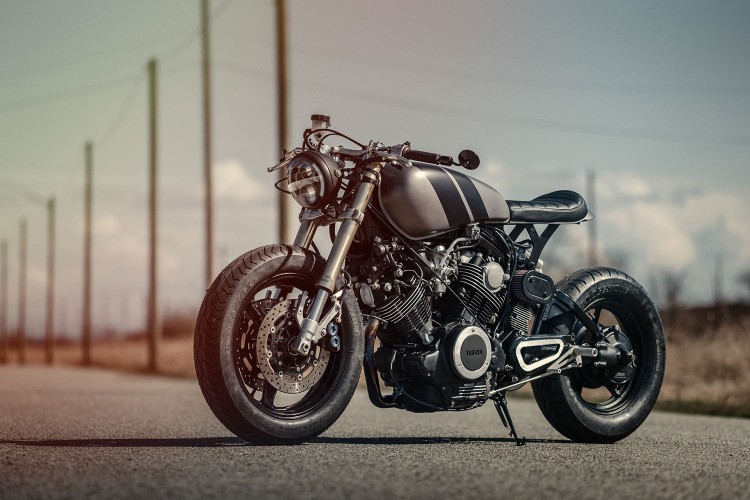 Bal Deo's Virago Cafe Racer (7)
