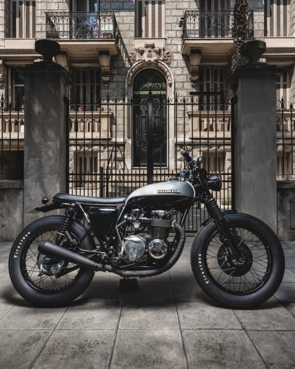 Honda CB550 Bratstyle 2