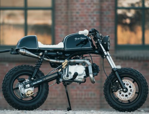Rusty Stitches commission – Honda Monkey Z50 by Moto Adonis